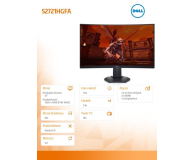 Dell 27" S2721HGFA 210-BFWN Czarny - 1373639 - zdjęcie 7